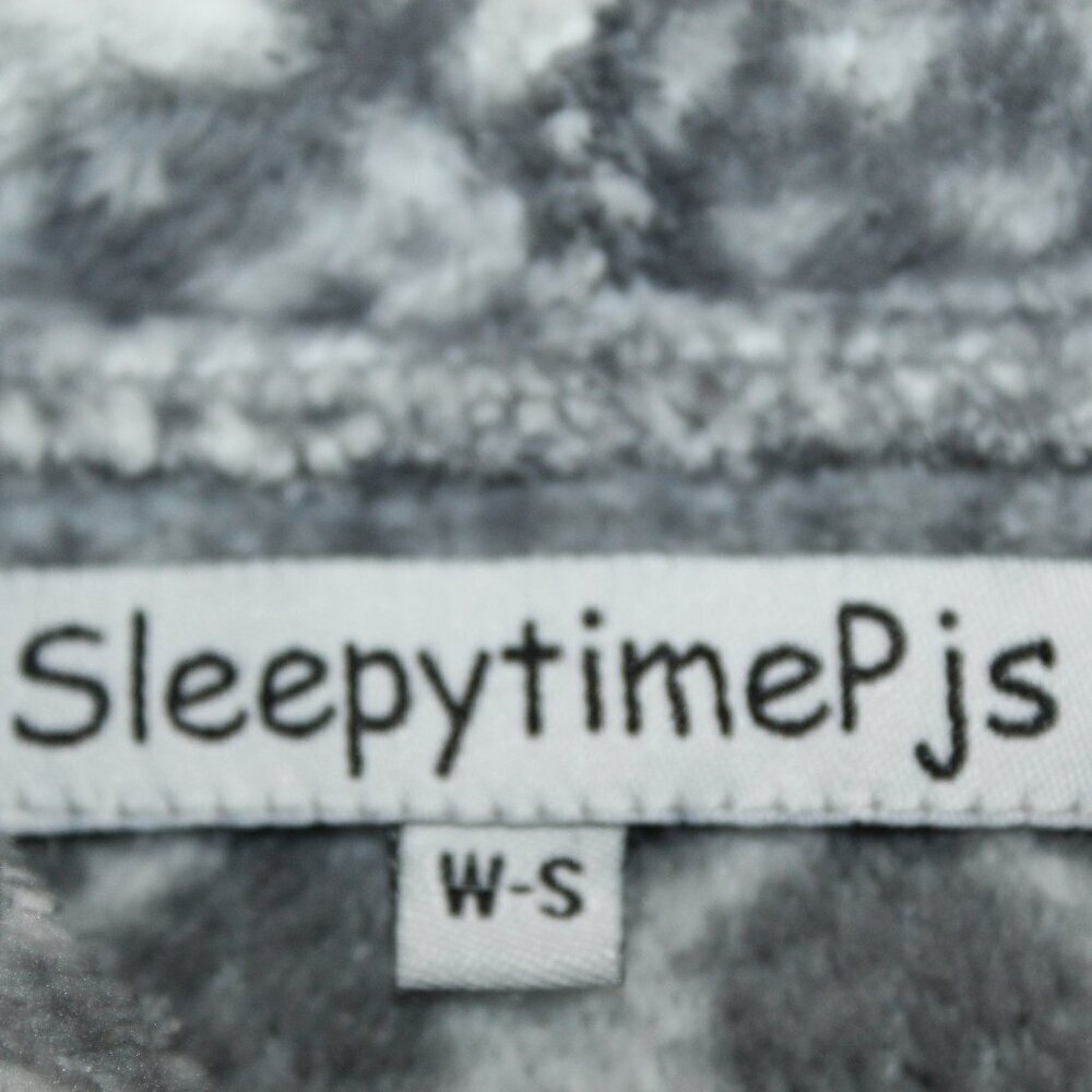 Sleepytime PJs‎ Snowflake Onsie Pajamas Size Small - Picture 5 of 11
